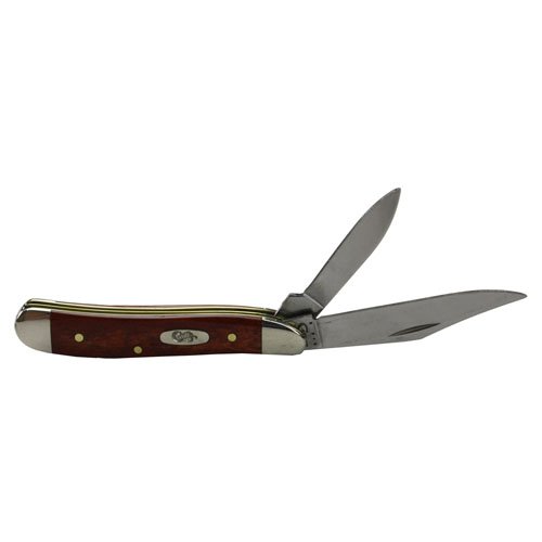 Case Knives 28702 Peanut Pocket Knife with Smooth Chestnut Bone Handles Case Knives 28702 Peanut Pocket Knife with Smooth Chestnut Bone Handles