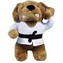 Plush TALKING KARATE DOG 9"