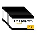 Amazon.com $10 Gift Card - Box of 50 Cards