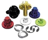Pro Bolt Cable Adjuster - Black , Material: Aluminum LCA20-BK