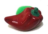 southwestern CHILI PEPPER Kitchen SCRUBBY HOLDER decor by Boston Warehouse
