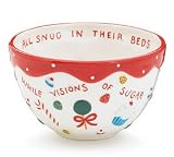 Visions of Sugar Plums Candy Dish Ceramic Christmas Eve