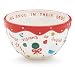 Visions of Sugar Plums Candy Dish Ceramic Christmas Eve