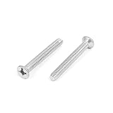 【ノーブランド 品】ステンレス鋼　フラットヘッド　クロスねじ　パンヘッドねじ　 M3x25mm 　約１00個