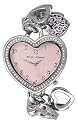 Betsey Johnson Women's Jungle Girl Collection Silver-Tone Bracelet Watch #BJ4169