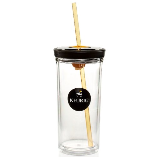 Keurig 16Oz Brew Over Ice Tumbler (with Contigo AUTOCLOSE technology
