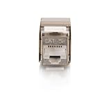 Cables To Go Cat5E Metal Shielded Keystone Jack - Silver (03786)
