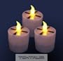 TEKTRUM SOLAR FLICKERING CANDLE LIGHTS (Set of 7)