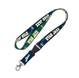 Utah Jazz Official Logo Lanyard Keychain