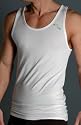 2xist Optic Tank Top White
