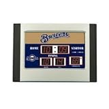 Milwalkee Brewers Alarm Clock Scoreboard
