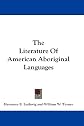 The literature of American aboriginal languages (Tru\c3\8c?bner's bibliotheca glottica)