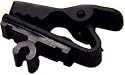 Shure RK354SB Single Mount Tie Clip for WL93, Black