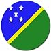 Solomon Islands Flag Round Mouse Pad