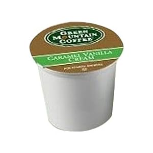 Green Mountain Coffee Caramel Vanilla Cream K-Cup Portion Pack for Keurig K-Cup Brewers 24-Count
