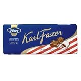 Fazer Marianne Crisp Milk Chocolate Bar 200g (Milk Chocolate with Peppermint Crisps