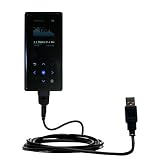 Classic Straight USB Cable for the Samsung Yepp YP-K5 2GB with Power Hot Sync and Charge capabilities - Gomadic Brand w/ TipExchange Technology