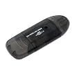 5-in-1 USB 2.0 SD/MMC Card Reader/Writer (Black)