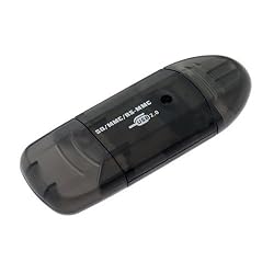 4 in 1 Mini USB 2.0 Memory Card Reader Writer SD MINISD MMC MOBILE RSMMC - Compatible with Sony, SanDisk, Toshiba, Lexar
