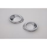 Chrome Front Fog Light Cover For Volkswagen VW Jetta MK5 2.5 by autobizpro