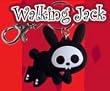 Skelanimals: Key Chain - Vinyl Walking Jack the Rabbit (Glow in Dark)