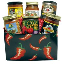 Gourmet Salsa Gift Box Mother's Day Gift Idea Christmas Gift Idea for Him Valentines Gift Idea for Him