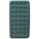 10T VELO TWIN (189x104x22 cm) Komfort Luftbett / Luftmatratze - 1 Person Plus, Ober-/Unterseite aus Velours/PVC - 