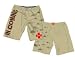 Mash 4077 Incoming Helicopter Print Men's Board Shorts