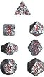 Chessex Dice: Polyhedral 7-Die Speckled Dice Set - Granite