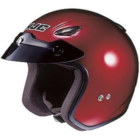 HJC CL-31 CL31 CRUISER WINE SIZE:XSM MOTORCYCLE Open-Face-Helmet