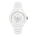 Ice Watch - LO.WE.S.S.10 - Ice Love - Montre Femme - Quartz Analogique - Cadran Blanc - Bracelet Silicone Blanc - Petit Mod�le