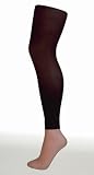 Pamela Mann 3d Footless 50 Denier Tights (Chocolate Brown)
