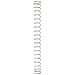 Compression Spring, Stainless Steel, Metric, 6.8 mm OD, 0.5 mm Wire Size (Pack of 10)