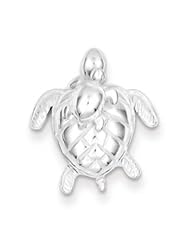 Mother & Baby Turtle Pendant-Sterling Silver Mother & Baby Turtle Pendant
