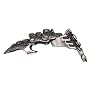 Scorpion Bug Claw Pewter Finger Armor Ring Spike