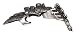 Scorpion Bug Claw Pewter Finger Armor Ring Spike