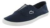 LACOSTE Solano Slip On Canvas Casual Flat Womens Shoes