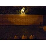 Homebrite Polyresin Garden Landscape Solar Rock Spot Light Model 30838 Large, Set of 3