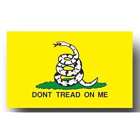 Dont Tread on Me Gadsden Flag - 3x5 foot Polyester Yellow