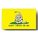 Dont Tread on Me Gadsden Flag - 3x5 foot Polyester Yellow
