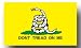 Dont Tread (Gadsden) Flag, 3x5ft poly