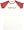 White Red Sleeves Babydoll