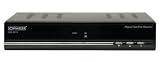 Produkt-Bild: Schwaiger DSR6012011 Digitaler Sat-Receiver, 2-farbige LED-Anzeige, 2xScart, 12V-f&auml;hig