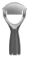 Art and Cook Cheese Plane Zinc Positive Collection, Charcoal
