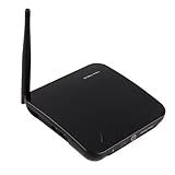 TV01 RK3188 Quad Core Google Android 4.2 OS Cortex-A9 1.6GHz Mini TV BOX 2G/8G BT/Mic/Camera - Black