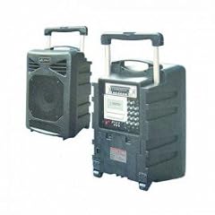 Mobile Musikanlage mit AKKU und FUNKMIKROFON