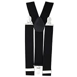 Classic Mens/ Womens Adjustable Fashion Suspenders (lots of colors)