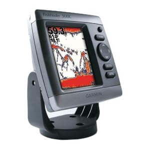 Garmin Fishfinder 300C 3.5-Inch Waterproof Fishfinder and Dual-Beam Transducer