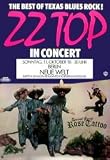 ZZ TOP Berlin 11th October 1981 Music Poster