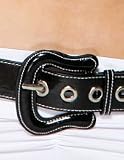 ForPlay Patent Leather Buckle Belt 997209